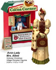 2006 Avon Lady - Mrs. Albee Victorian Christmas Village Figurine Dept 56 style
