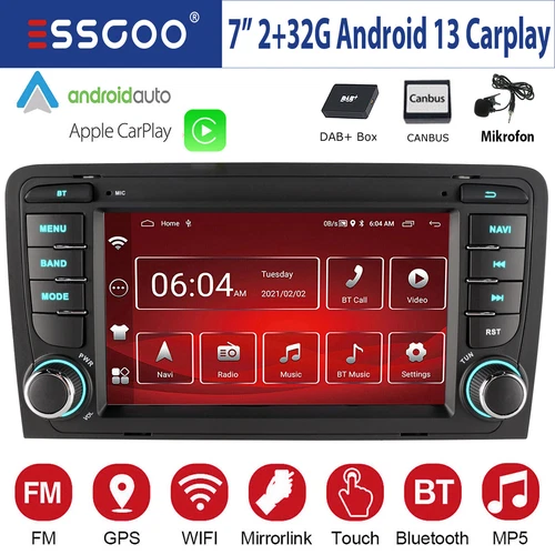 Audi A3 Autoradios mit DAB