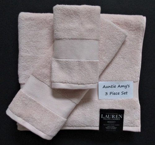 Mezcla de algodón Ralph Lauren toallas y mantillas de Baño