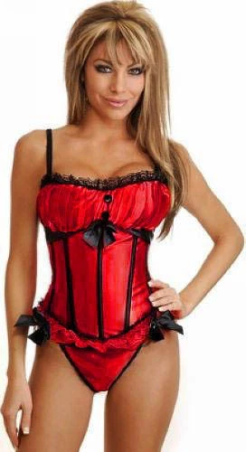 Guêpières et corsets noirs pour femme