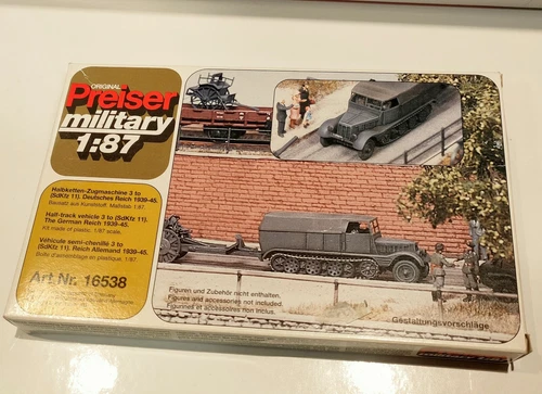 Preiser Militärfahrzeugmodelle
