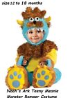  Rubie's Noah's Ark Teeny Meanie  Monster Romper Costume  size 6 to 18 months 