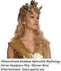 Athena Greek Goddess Aphrodite Mythology Horse Headpiece Wig CLASH OF THE TITANS