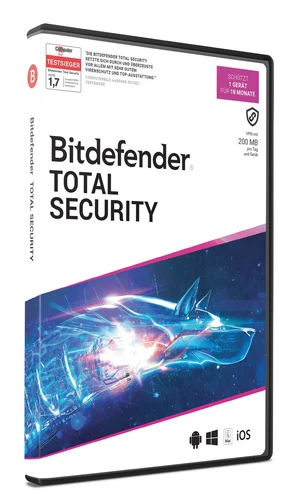 BitDefender Antivirus- & Sicherheits-Software als DVD