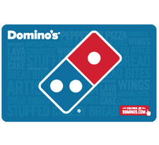 Buy a $25 Domino's Gift Card for $20 - Fast Email Delivery