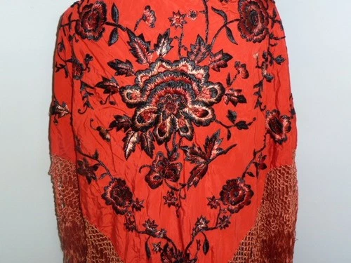 Mezcla de Seda Boda Bufandas y estolas Vintage